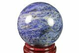 Polished Sodalite Sphere #161353-1